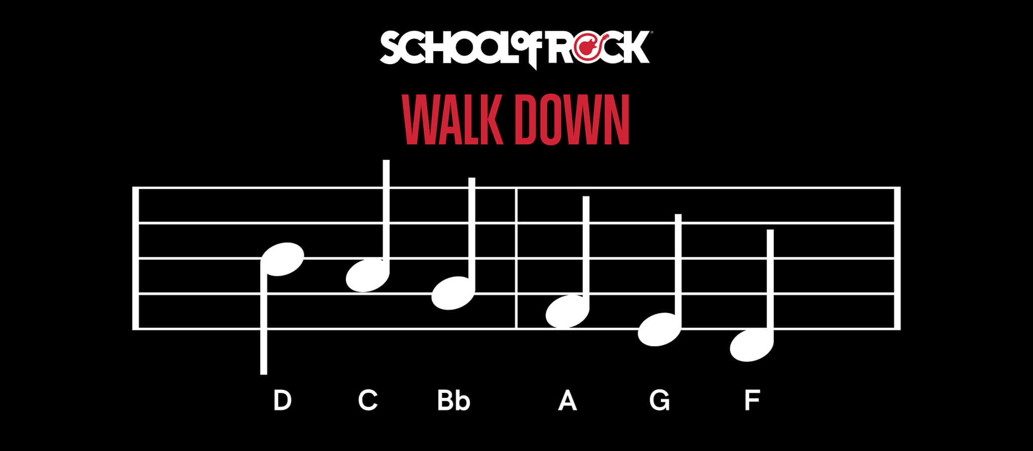 Measures 7 and 8 contain a diatonic walk down from D to F.